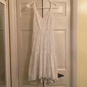 white summer dress